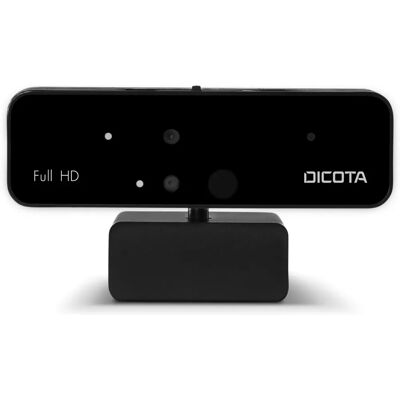 Dicota D31892 Webcam - Reconnaissance faciale Full HD - Noir Dicota D31892 Webcam - Reconnaissance faciale Full HD - Noir