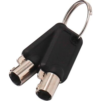 Dicota D31832 clé de verrouillage de câble - Noir, Argent - Accessoire sécurisé Dicota D31832 clé de verrouillage de câble - Noir, Argent - Accessoire sécurisé