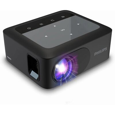 Projecteur de données Philips NeoPix 110 - HD 720p, Sans fil, Portable - Publicité Projecteur de données Philips NeoPix 110 - HD 720p, Sans fil, Portable - Publicité