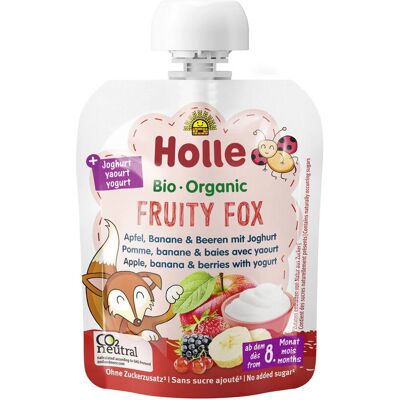 Iogurte para bebês Holle - Purê de frutas e iogurte orgânico Iogurte para bebês Holle - Purê de frutas e iogurte orgânico