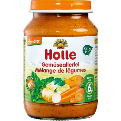 Holle Baby-Gemüse mit Karotte Pastinake Kartoffel - Baby-Nahrung Holle Baby-Gemüse mit Karotte Pastinake Kartoffel - Baby-Nahrung