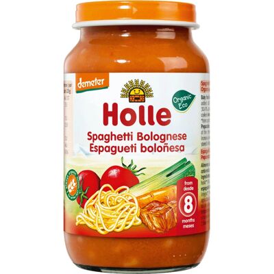 Holle Żywność dla niemowląt Spaghetti Bolognese 220g Holle Żywność dla niemowląt Spaghetti Bolognese 220g