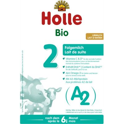 Holle A2 mleko dla niemowląt - Wspiera zdrowy rozwój Holle A2 mleko dla niemowląt - Wspiera zdrowy rozwój