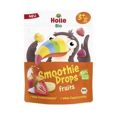 Holle Bio Smoothie Drops Frutas - Snack para niños 3+ - Mezcla de frutas orgánicas Holle Bio Smoothie Drops Frutas - Snack para niños 3+ - Mezcla de frutas orgánicas