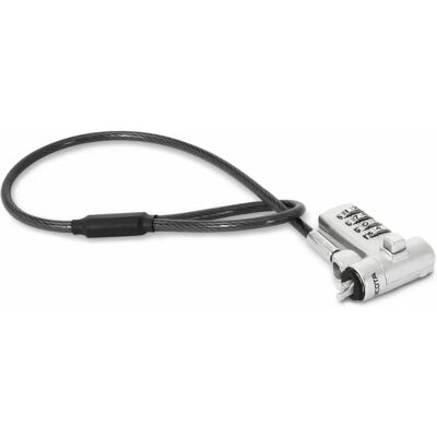 Cerradura de cable DICOTA D32050 - Mini universal, Plata Cerradura de cable DICOTA D32050 - Mini universal, Plata