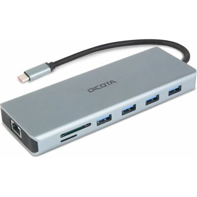 Dicota D32065 USB-C-Hub mit 4K HDMI, DisplayPort, Ethernet Dicota D32065 USB-C-Hub mit 4K HDMI, DisplayPort, Ethernet