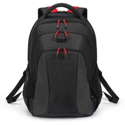 Dicota Schwarzer Roter Recycelter PET Rucksack - Rucksack Dicota Schwarzer Roter Recycelter PET Rucksack - Rucksack