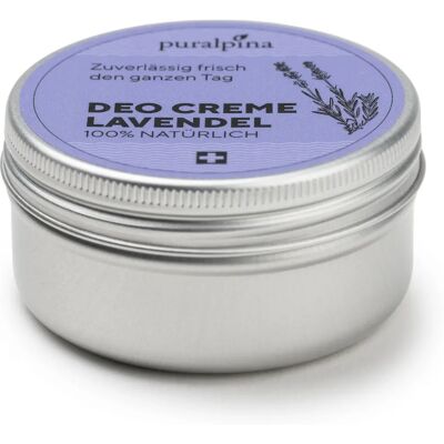 Puralpina Lavendel Creme Deodorant - Unisex 50ml Puralpina Lavendel Creme Deodorant - Unisex 50ml