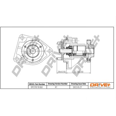 Dr!ve+ Wasserpumpe für Cadillac CTS Opel Calibra Frontera Omega Signum - Wasserpumpe Dr!ve+ Wasserpumpe für Cadillac CTS Opel Calibra Frontera Omega Signum - Wasserpumpe