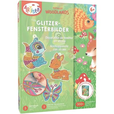 Artista Glitter Window Decorations - Creative Set for Kids Artista Glitter Window Decorations - Creative Set for Kids