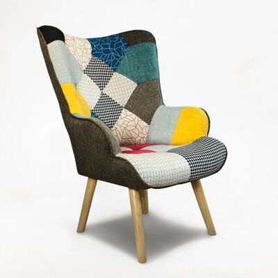 Ahd Amazing Home Design - Sillón Patchwork - Estilo Moderno Ahd Amazing Home Design - Sillón Patchwork - Estilo Moderno