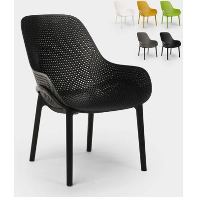 AHD Amazing Home Design - Sedia moderna in polipropilene - Nero AHD Amazing Home Design - Sedia moderna in polipropilene - Nero
