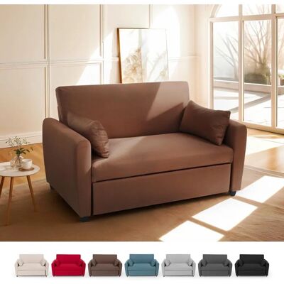 Modus Porto Rico Divano Letto - Moderno, 2 Posti, Marrone Modus Porto Rico Divano Letto - Moderno, 2 Posti, Marrone
