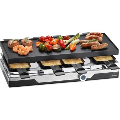 Trisa - 7610.7512 - Black & Silver - 8-person - Raclette-Grill Trisa - 7610.7512 - Black & Silver - 8-person - Raclette-Grill