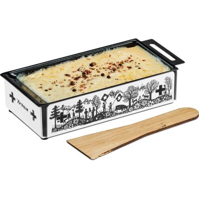 Trisa Electronics Kitchenette Raclette - Schwarz, Weiß - Raclettegrill Trisa Electronics Kitchenette Raclette - Schwarz, Weiß - Raclettegrill