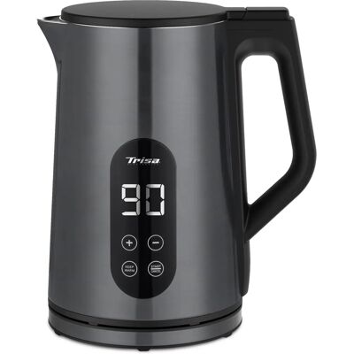 Trisa Digital Boil Wasserkocher - Anthrazit, Schwarz - Wasserkocher Trisa Digital Boil Wasserkocher - Anthrazit, Schwarz - Wasserkocher