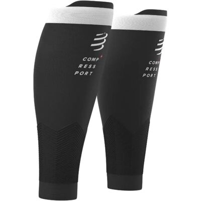Compressport R2V2 Calf Sleeves - Black - Running & Triathlon Compressport R2V2 Calf Sleeves - Black - Running & Triathlon