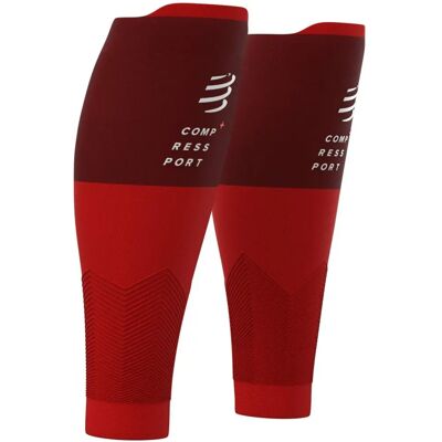 Compressport R2V2 Calf Guards - T3 red - Compression Leg Sleeves Compressport R2V2 Calf Guards - T3 red - Compression Leg Sleeves