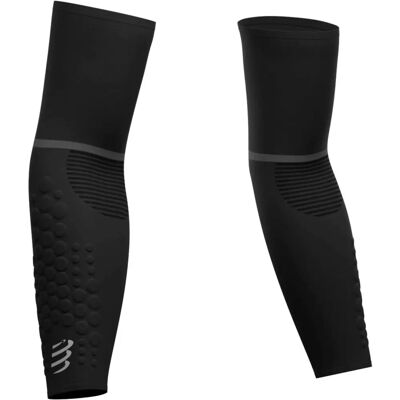 Compressport Zwarte XL Armwarmers - Ultralicht, Steunend, Thermoregulerend Compressport Zwarte XL Armwarmers - Ultralicht, Steunend, Thermoregulerend
