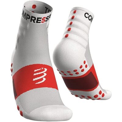 Șosete de antrenament albe Compressport T1 - Șosete Șosete de antrenament albe Compressport T1 - Șosete
