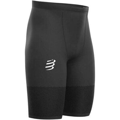 Bermude de alergare negre Compressport - Compresie țintită Bermude de alergare negre Compressport - Compresie țintită