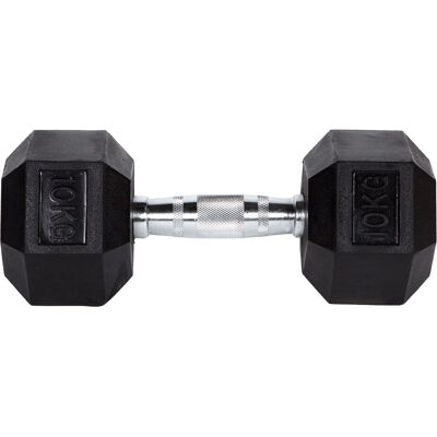 Fitcom - Hex - 10 kg - Festgewicht - Dumbbell Fitcom - Hex - 10 kg - Festgewicht - Dumbbell