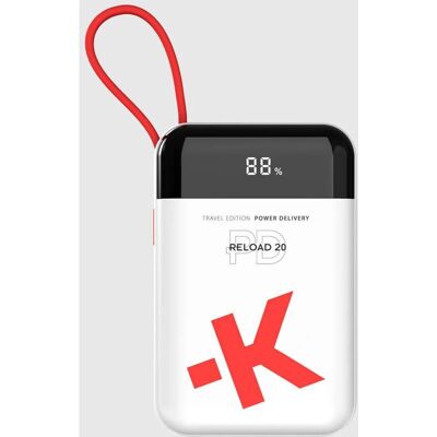 Skross Reload 20 Travel - 20000 mAh, Schnellladung, Weiß - Powerbank Skross Reload 20 Travel - 20000 mAh, Schnellladung, Weiß - Powerbank