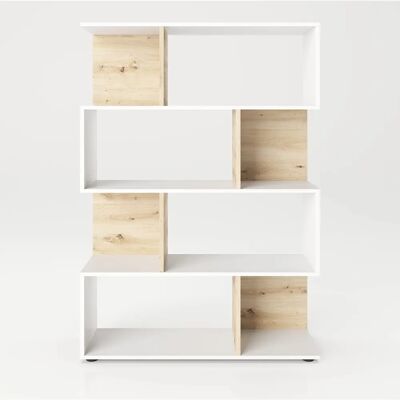 Höffner White Shelf - Room Divider - 103x146 cm Höffner White Shelf - Room Divider - 103x146 cm
