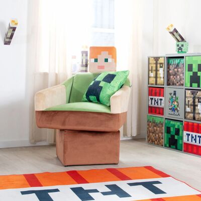 PHOENIX - MINECRAFT - Grün - Polyester - Chair PHOENIX - MINECRAFT - Grün - Polyester - Chair