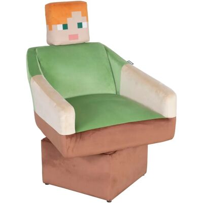 PHOENIX - MINECRAFT - Grün - Polyester - Chair PHOENIX - MINECRAFT - Grün - Polyester - Chair