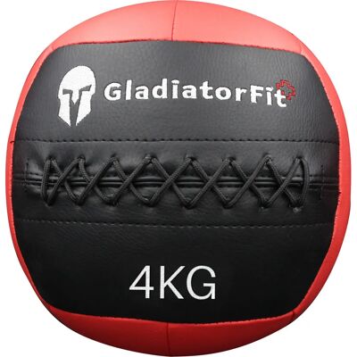 GladiatorFit GL-7640344753335 - Kunstleder Wandball - 4kg Medizinball GladiatorFit GL-7640344753335 - Kunstleder Wandball - 4kg Medizinball