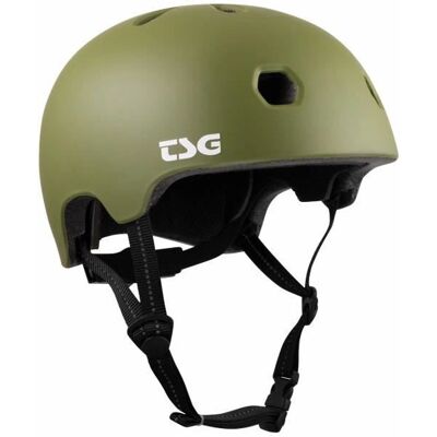 Casco TSG Meta Ligero Blanco Oliva - Casco para Skate/BMX Casco TSG Meta Ligero Blanco Oliva - Casco para Skate/BMX