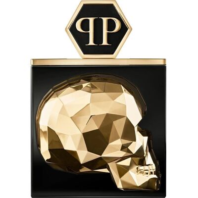 Philipp Plein The $kull Gold - Eau de Parfum oriental boisé pour hommes - Publicité Philipp Plein The $kull Gold - Eau de Parfum oriental boisé pour hommes - Publicité
