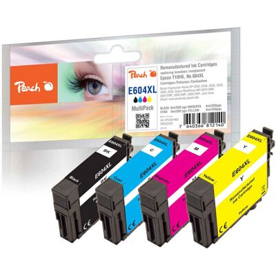 Peach PI200-982 Cartouche d'encre - Pack MultiRemanufacturé Peach PI200-982 Cartouche d'encre - Pack MultiRemanufacturé