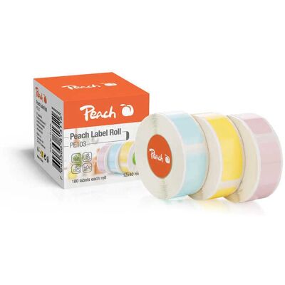 Peach PE103 Wireless Etikettendrucker - Farbige Etiketten für Ordnung Peach PE103 Wireless Etikettendrucker - Farbige Etiketten für Ordnung