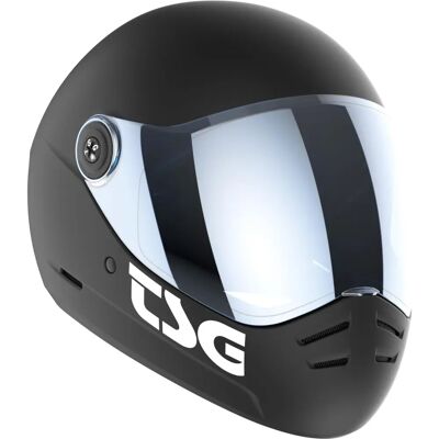 TSG Pass 2.0 Svart skatehjälm - Hjälm TSG Pass 2.0 Svart skatehjälm - Hjälm