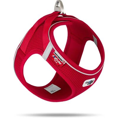 Curli Magnetisches Hundegeschirr Air-Mesh Rot 2XS Curli Magnetisches Hundegeschirr Air-Mesh Rot 2XS