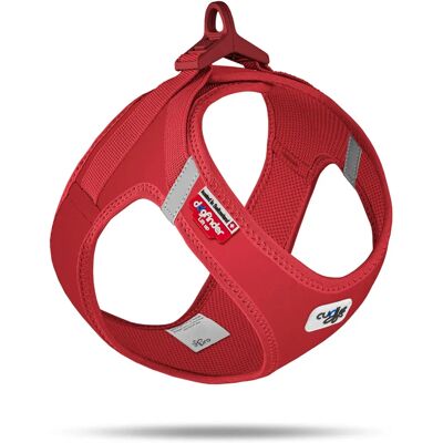 Curli Small Roter Softshell Hundegeschirr - Geschirr Curli Small Roter Softshell Hundegeschirr - Geschirr
