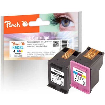 Cartouches d'encre haute capacité noir cyan magenta jaune - Type de produit - Publicité Cartouches d'encre haute capacité noir cyan magenta jaune - Type de produit - Publicité