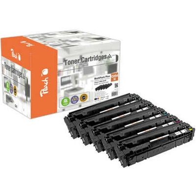 Cartuccia toner Peach PT1109 - Confezione da 5 - Nero, Ciano, Magenta, Giallo Cartuccia toner Peach PT1109 - Confezione da 5 - Nero, Ciano, Magenta, Giallo