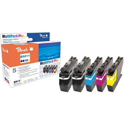 Peach PI500-274 Ink Cartridge - 5 Pack - Black, Cyan, Magenta, Yellow Peach PI500-274 Ink Cartridge - 5 Pack - Black, Cyan, Magenta, Yellow