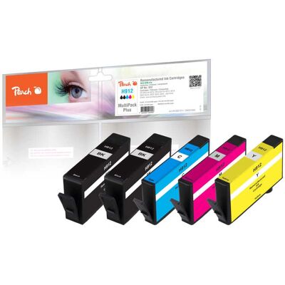 Cartouche d'encre Peach Pi300-971 - 5 pièces - Noir, Cyan, Magenta, Jaune - cartouche d'encre - Publicité Cartouche d'encre Peach Pi300-971 - 5 pièces - Noir, Cyan, Magenta, Jaune - cartouche d'encre - Publicité