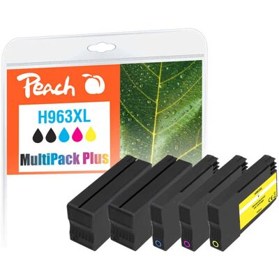 Cartouche d'encre Peach PI300-1006 - Pack de 5, XL, Multicolore Cartouche d'encre Peach PI300-1006 - Pack de 5, XL, Multicolore