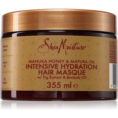 Mascarilla Hidratante Shea Moisture Manuka Honey & Mafura Aceite - Mascarilla para el cabello Mascarilla Hidratante Shea Moisture Manuka Honey & Mafura Aceite - Mascarilla para el cabello