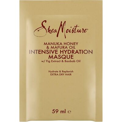 Shea Moisture Masque de soin Miel de Manuka et Huile de Mafura - 59 ml - Publicité Shea Moisture Masque de soin Miel de Manuka et Huile de Mafura - 59 ml - Publicité