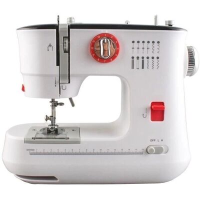 DARMOWADE - 12-Stitch Portable - Débutant - Point arrière avec pédale - Kit - Machine à coudre - Publicité DARMOWADE - 12-Stitch Portable - Débutant - Point arrière avec pédale - Kit - Machine à coudre - Publicité