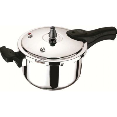 Glaxa 7l Stainless Steel Pressure Cooker - Suitable For Induction Hob Glaxa 7l Stainless Steel Pressure Cooker - Suitable For Induction Hob