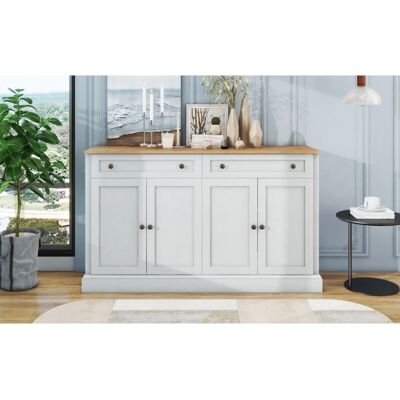 REDOM - Credenza 150x86x40 - antique white - sideboard REDOM - Credenza 150x86x40 - antique white - sideboard