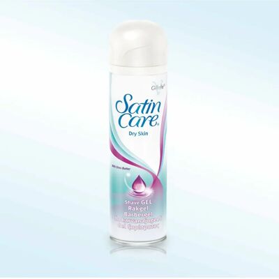 Gillette Satin Care Kuivan Ihon Sheavoi-ajo Geeli (200ml) Gillette Satin Care Kuivan Ihon Sheavoi-ajo Geeli (200ml)