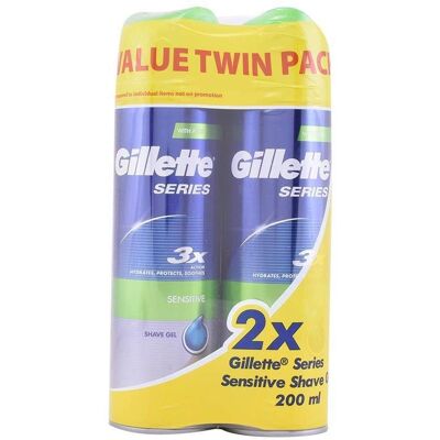 Gillette Sensitive Partageeli - Rauhoittava aloe vera - Partageeli herkälle iholle Gillette Sensitive Partageeli - Rauhoittava aloe vera - Partageeli herkälle iholle